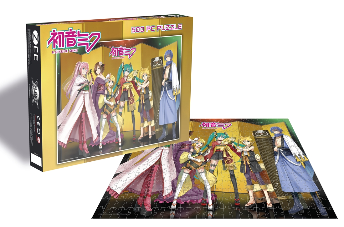 Hatsune Miku Group 500 piece jigsaw puzzle 410mm x 410mm (ze)