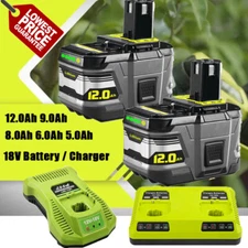 4/1PACK For RYOBI P108 18V One Plus High Capacity 9Ah Battery 18Volt Lithium-Ion