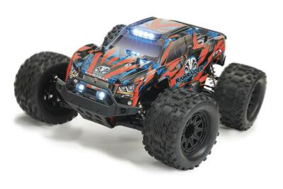 FTX 5497RB Ramraider Brushless 4WD Monstertruck 1:10 RTR RC Auto - Rot/Blau