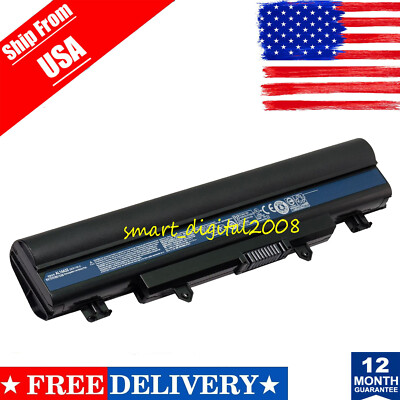 AL14A32 Battery For Acer Extensa 2509 2510 2510G EX2509 EX2510 EX2510G Laptop
