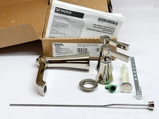 Moen TS6984NL Flara 2-Handle 8" Widespread Lever Bathroom Faucet Polished Nickel