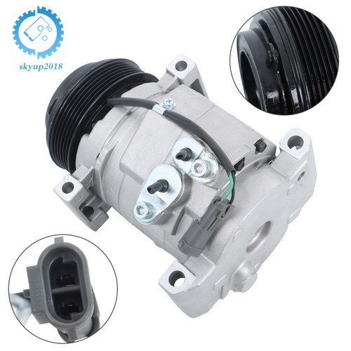 Compresor de aire acondicionado con embrague para Chevy Silverado Express 1500 para GMC Sierra 15100340 - Imagen 3 de 12