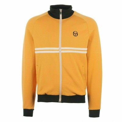 sergio tacchini track top yellow