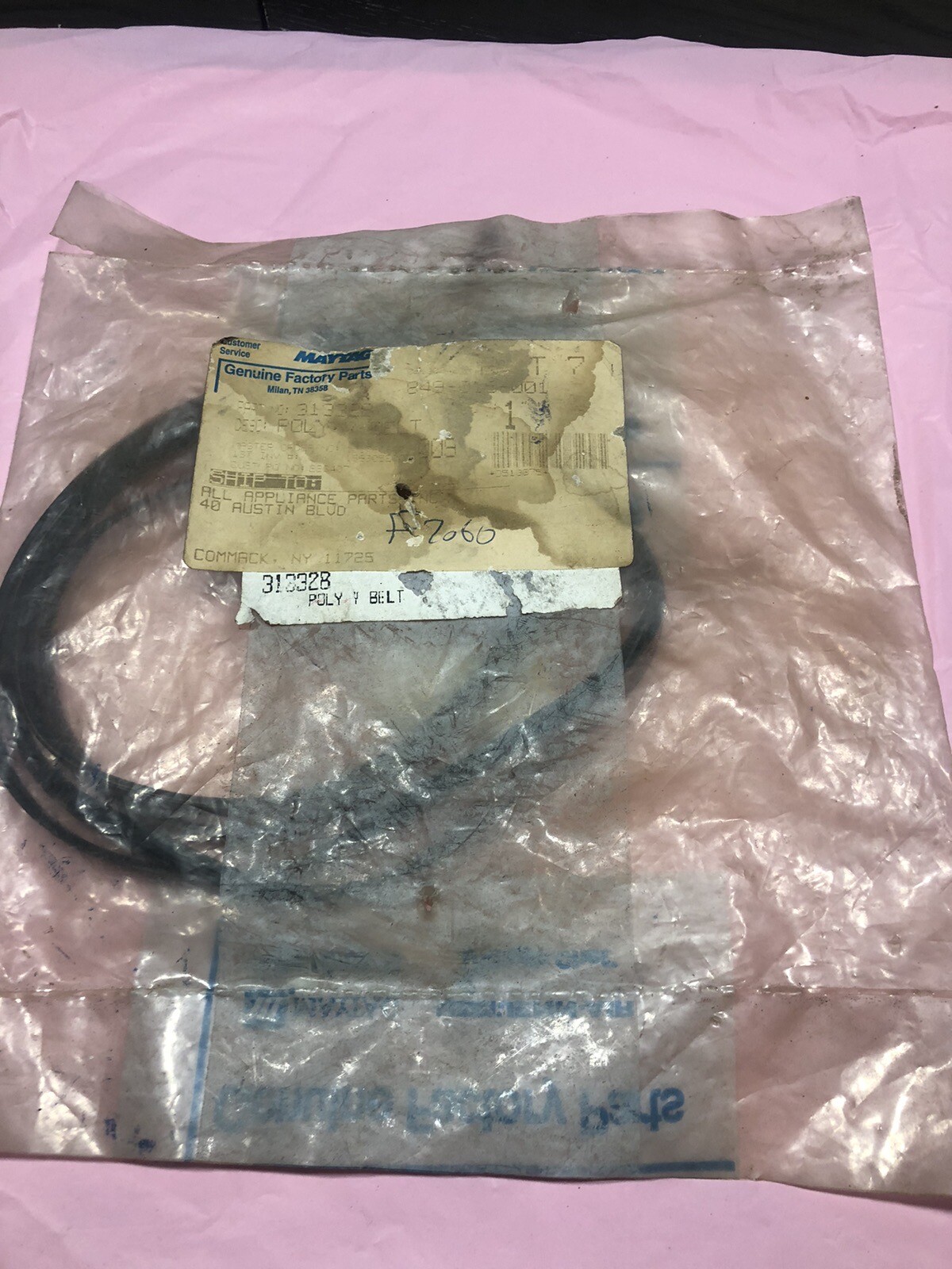 313328 Genuine OEM Original Maytag Clothes Dryer Drum Belt | eBay