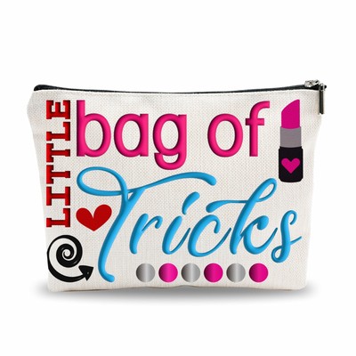 Funny Make Up Bag Little Bag Of Tricks Cosmetic Bag Travel Toiletry Bag Gift ...
