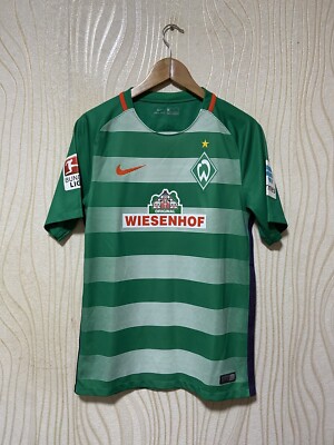 WERDER BREMEN 2016 2017 HOME SHIRT JERSEY NIKE 808442-319 sz S MEN