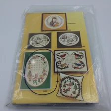 Vintage Artcraft Concepts cross stitch kit Parade of Toys advent calendar 