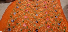 Pakistani / Indian Women's Embroidered Chiffon Dupattas in Different Colors