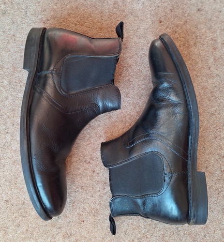 Botines Chelsea RED TAPE, Hombre, Negro Newton, Talla UK 9, M18191/03 - Imagen 2 de 11