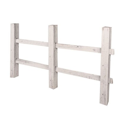 4 3-D White Fence Props #56124-W The Beistle Company USA