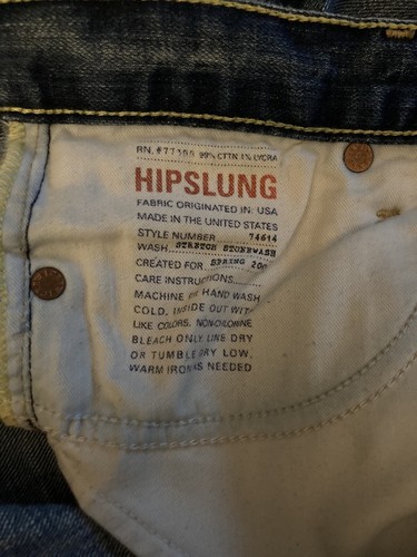 J Crew Jeans Womens 27 Hipslung Capri Low Rise Stone Wash Blue Denim Stretch - Picture 2 of 11
