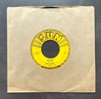 7'' Billy Riley - Red Hot - US SUN 277 Rockabilly