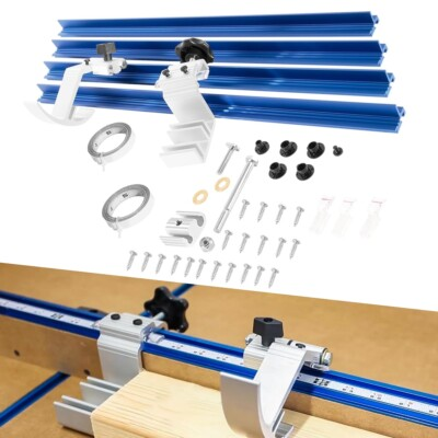 #ad #ad For Precise and Repeatable Cutting Woods Precision Trak amp; Stops Kit KMS8000 $146.09