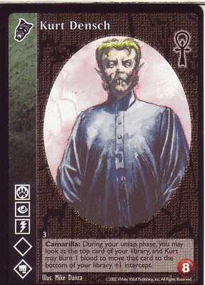 5 x Kurt Densch VTES CCG Mixed