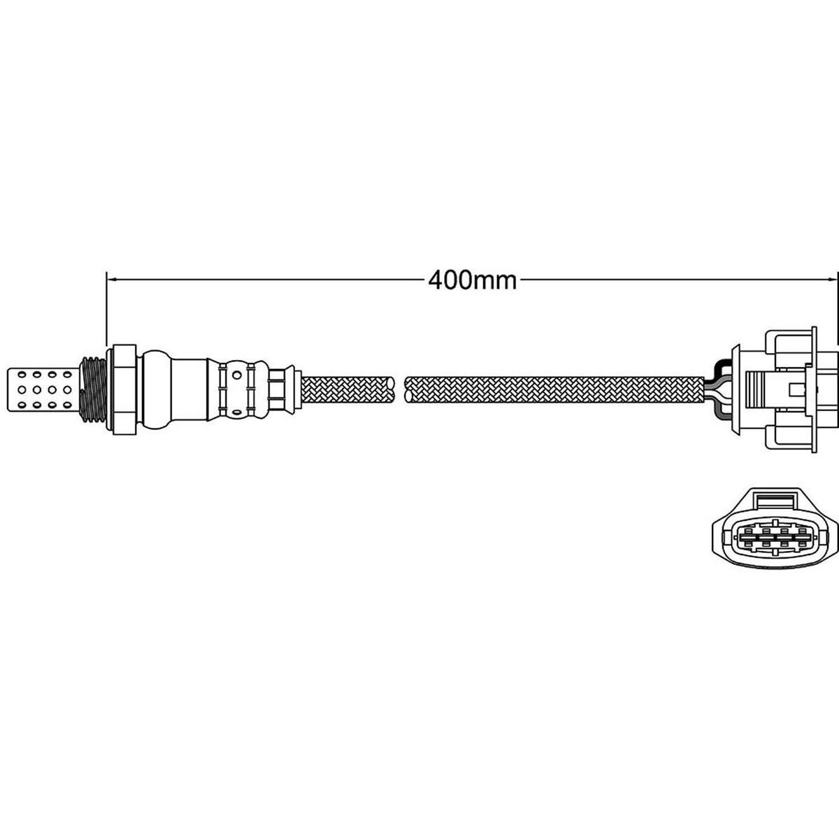 Rear Oxygen Sensor O2 For Holden Cruze JH 1.4 Turbo Post-Cat 11-13 Rear Oxygen Sensor O2 For Holden Cruze JH 1.4 Turbo Post-Cat 11-13