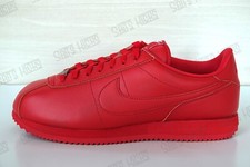 Men's Nike Cortez Leather 2025 Triple Red University Red Nike ID Authentic