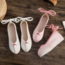 Chinese Style Retro Hanfu Shoes Women's Comfort Jacquard Round Toe Shoes