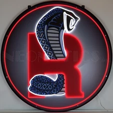 Neonetics Ford Cobra R Wall LED Flex Neon Light Up Sign (36" Diameter)