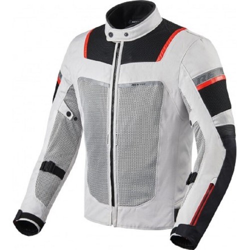 Chaqueta Moto Rev ' It Tornado 3 Silver Black Perforado Primavera Verano |  eBay