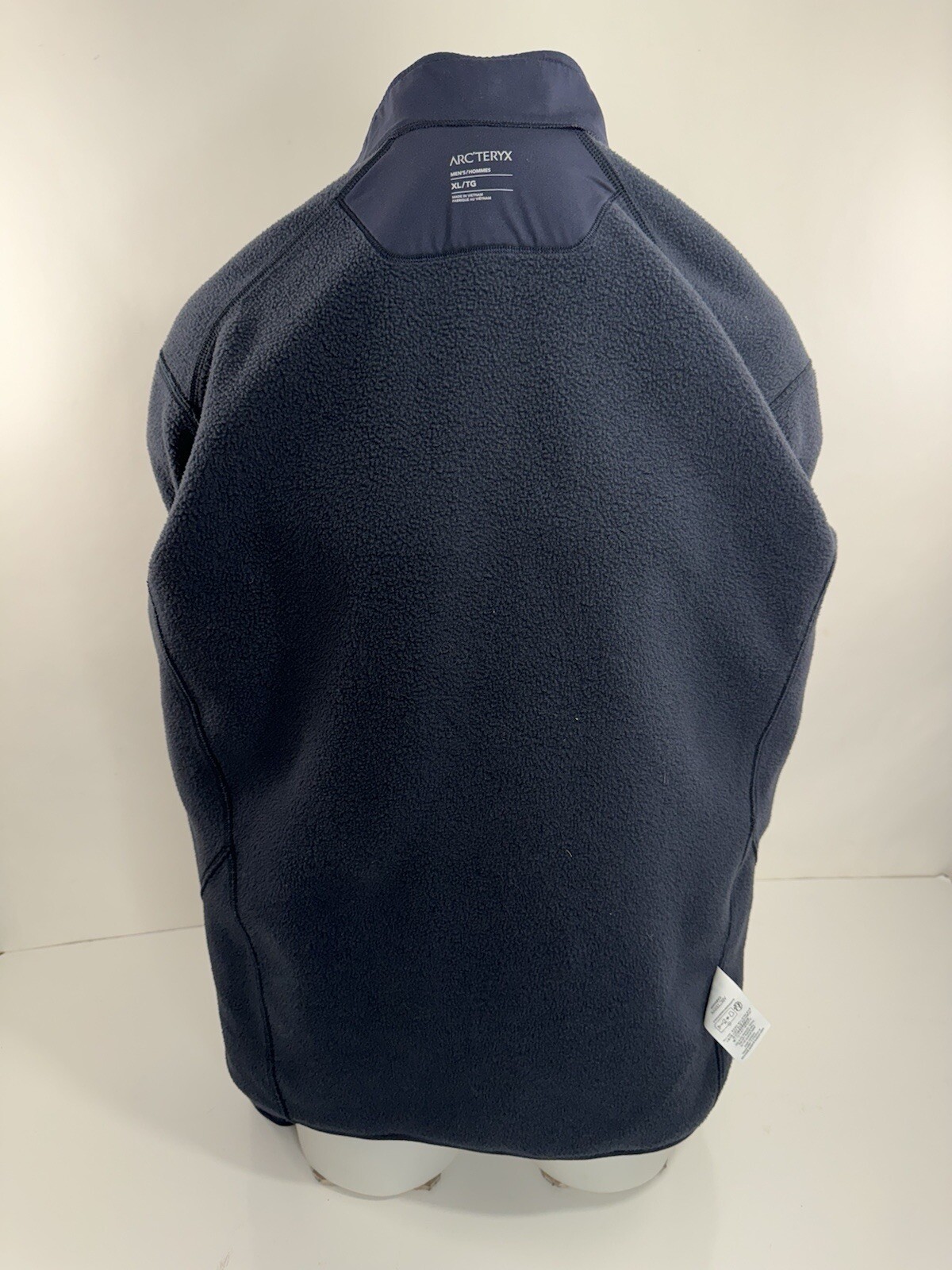 ARC'TERYX Pile uomo XL ricamato full zip gamma? Giacca OTTIMA