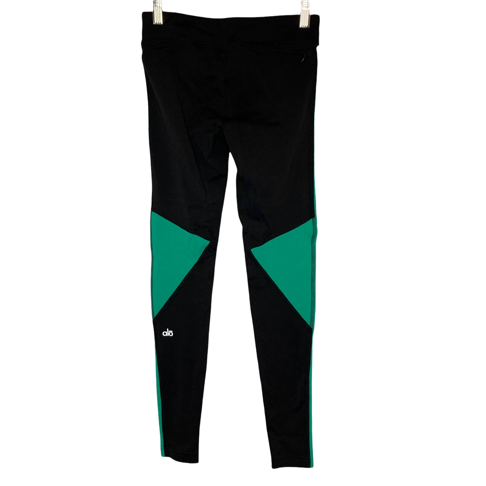 alo-yoga low rise colorblock activewear leggings