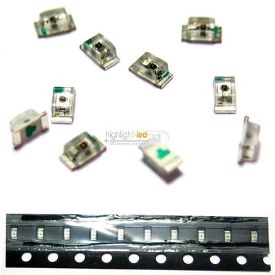 10 LED GIALLI GIALLO YELLOW SMT SMD0603 SMD 0603 - Foto 4