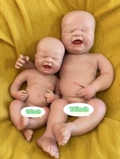 13/18in Maria Baby Girl Full Solid Silicone Doll Painted/Unpainted Reborn Dolls