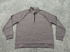 Greg Norman Pullover Mens XL Sweater 1/4 Zip Golf Casual Performance
