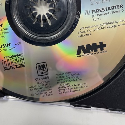38 Special Forces CD 1982 A&M Records Cd-4888 Master Plus Series 