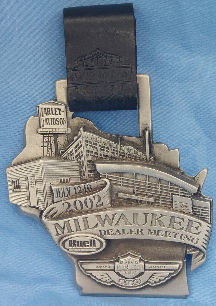 Rare Harley Davidson 100th Anniversary Milwaukee Dealer Meeting