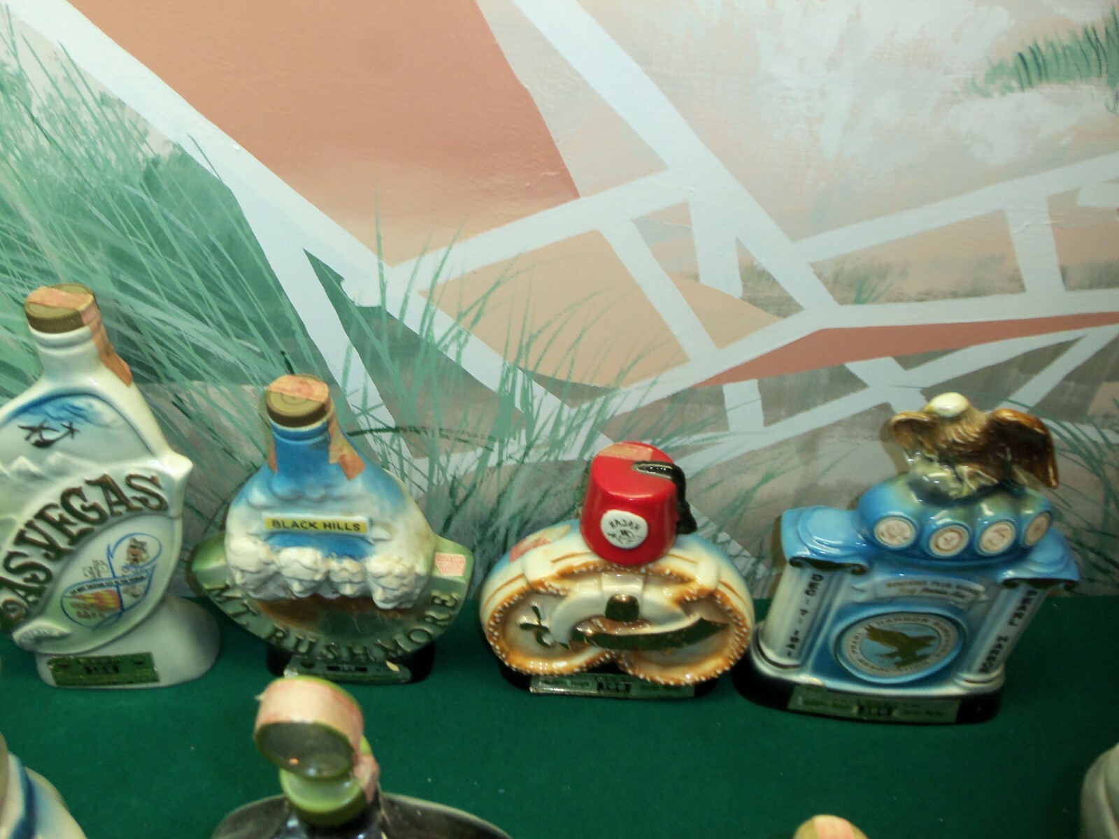 Lot of 8 Jim Beam Decanters eBay