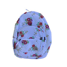 NWT VANS Motivee 3B Laptop Backpack Flower White Checkered Roses