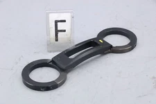 2008 Harley Dyna Super Glide Front 49mm Fork Brace Support XITOMETER GLOSS BLACK