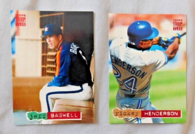 1994 Stadium Club #1-150 Baseball Card Pick one