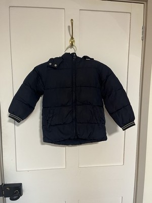 Baby Gap 4 Jahre Navy Jacke Mantel Kinder Kinder blau marine weiß