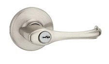 Kwikset Dorian Lever - Keyed Satin Nickel 405DNL 15