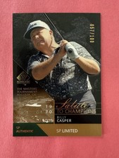 Upper Deck 2003 SP Authentic Salute to Champions Billy Casper SP Limited #79/10…