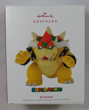 2019 HALLMARK KEEPSAKE SUPER MARIO BOWSER ORNAMENT NEW IN BOX W