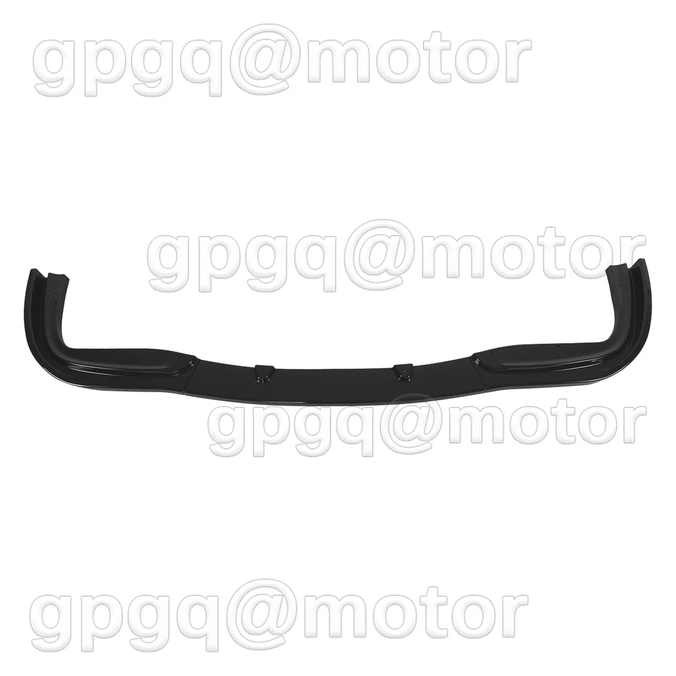 Alerón divisor de labios para parachoques delantero estilo H negro brillante para BMW E39 M5 1999-2003 Foto 4 de 4