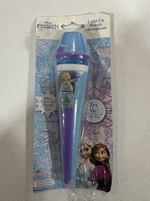Disney Frozen Light-Up Melody Microphone 25324 Brand New Leto It Go Karaoke