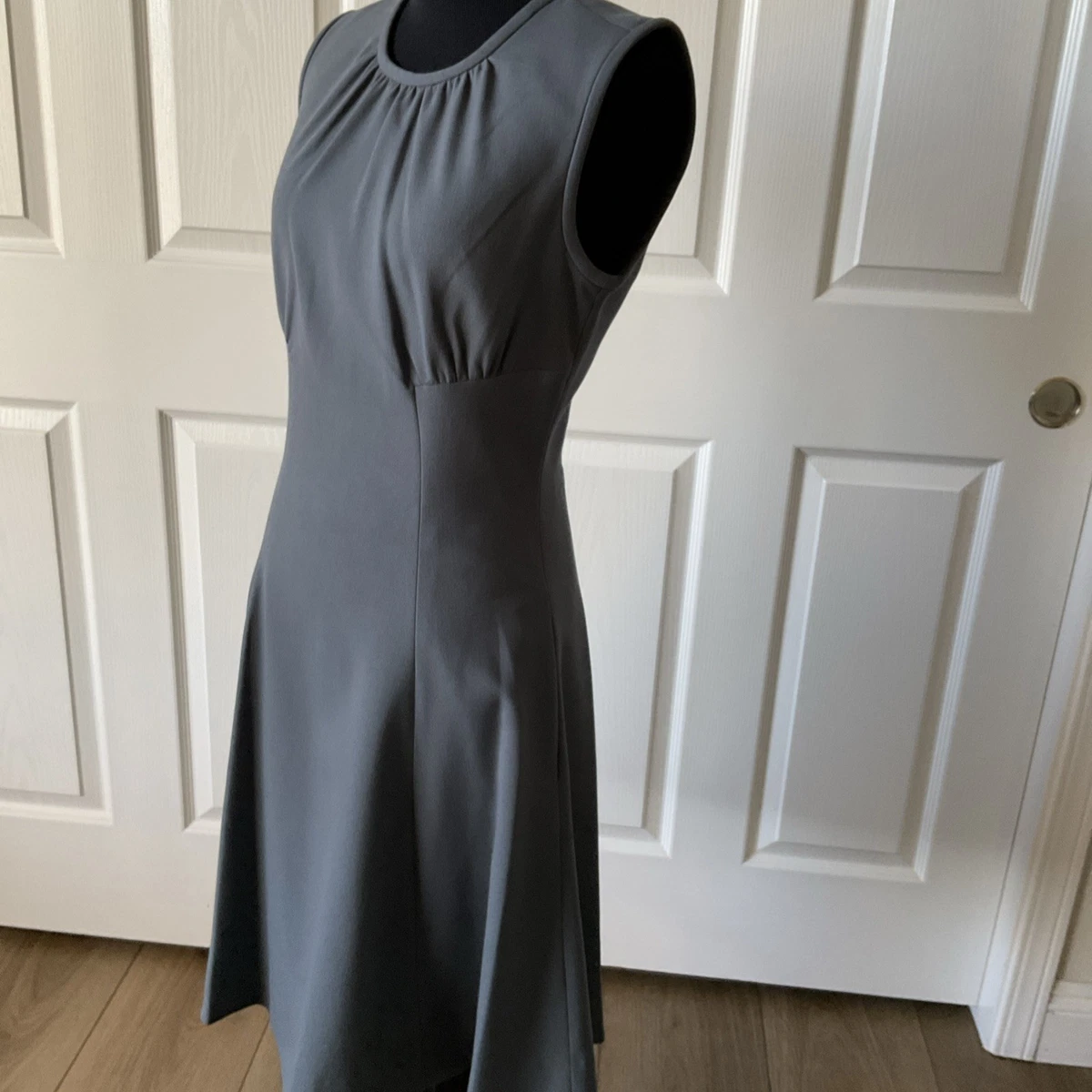 strapless open back dress Midi Tiered Pleated V-Neck Wedding Guest Dress Featuring Spaghetti Straps main image 0