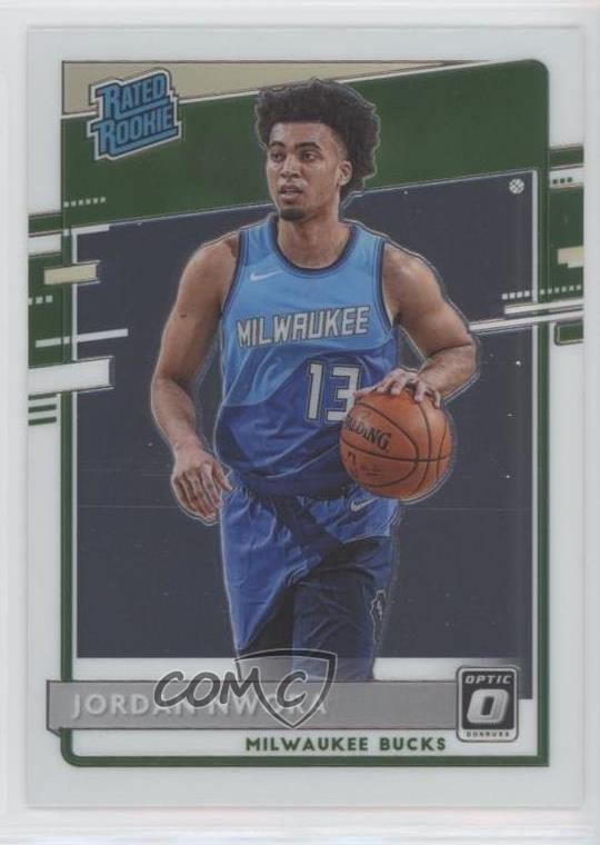 2020-21 Panini Donruss Optic Rated Rookie Jordan Nwora #189 09p7