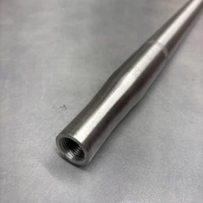 Legend Car USA Swedged Aluminum Radius Rod- 1" OD x 1/2"-20 Tap x 6" Long