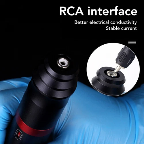 Rotary Tattoo Pen Machine Kit with Power Supply Clip Cord Connector Tattoo Pen - Picture 23 of 24