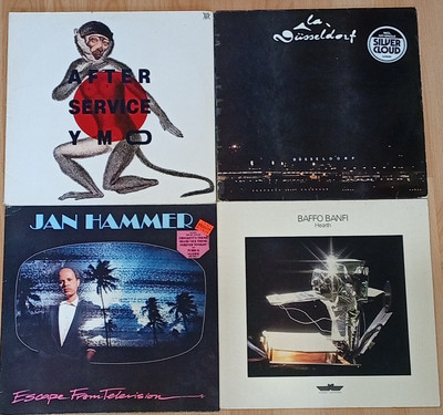 Electronica/Synth etc Vinyl Sammlung - 12 LP`s : Yellow Magic Orchestra,La Düsse