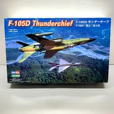 Hobby Boss F-105D Thunderchief Airplane Model Kit 1:48 Sealed Parts Open Box