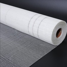 1Roll Fibreglass Mesh 160G/m2 for Plaster Rendering Crack Repair Material 1M*12M