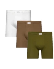 NWT Calvin Klein.  3 Pack.  Pure Cotton Stretch Boxer Brief. Multi. MSRP $49.50
