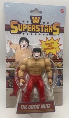 WWE Superstars Series 14 The Great Muta Wrestling Action Figure Unpunched NIB