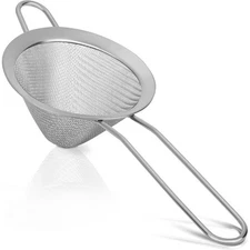 Kitchen Fine Mesh Strainer Mini Sieve for Tea Coffee Cocktail Juice Food